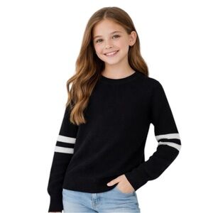 NWT Aqua by Bloomingdales Girls Cashmere Sweater Luxurious Warm Gift